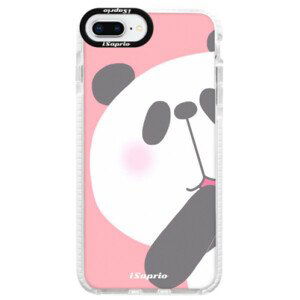 Silikonové pouzdro Bumper iSaprio - Panda 01 - iPhone 8 Plus