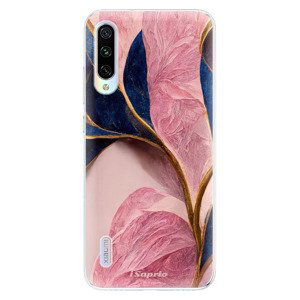 Odolné silikonové pouzdro iSaprio - Pink Blue Leaves - Xiaomi Mi A3
