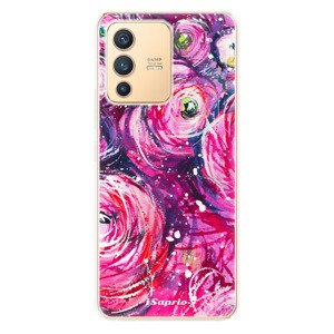 Odolné silikonové pouzdro iSaprio - Pink Bouquet - Vivo V23 5G