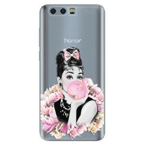 Odolné silikonové pouzdro iSaprio - Pink Bubble - Huawei Honor 9