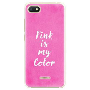 Plastové pouzdro iSaprio - Pink is my color - Xiaomi Redmi 6A