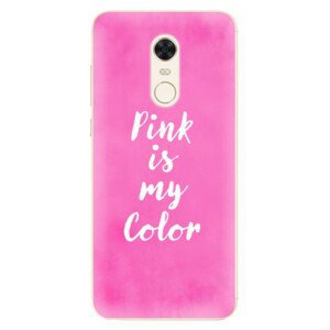 Silikonové pouzdro iSaprio - Pink is my color - Xiaomi Redmi 5 Plus