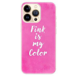 Odolné silikonové pouzdro iSaprio - Pink is my color - iPhone 13 Pro