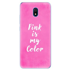 Odolné silikonové pouzdro iSaprio - Pink is my color - Xiaomi Redmi 8A