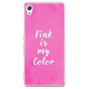 Plastové pouzdro iSaprio - Pink is my color - Sony Xperia Z3+ / Z4