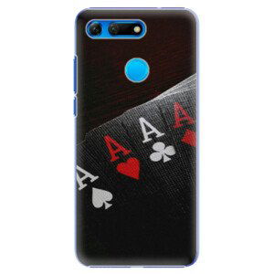 Plastové pouzdro iSaprio - Poker - Huawei Honor View 20