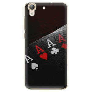 Plastové pouzdro iSaprio - Poker - Huawei Y6 II