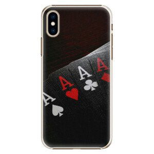 Plastové pouzdro iSaprio - Poker - iPhone XS