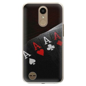 Plastové pouzdro iSaprio - Poker - LG K10 2017