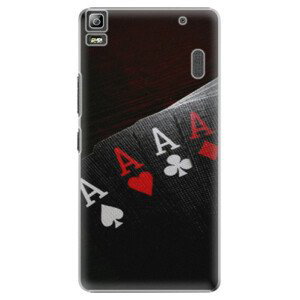 Plastové pouzdro iSaprio - Poker - Lenovo A7000