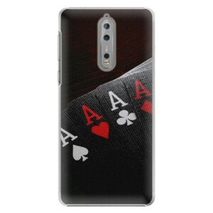 Plastové pouzdro iSaprio - Poker - Nokia 8