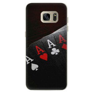 Silikonové pouzdro iSaprio - Poker - Samsung Galaxy S7 Edge
