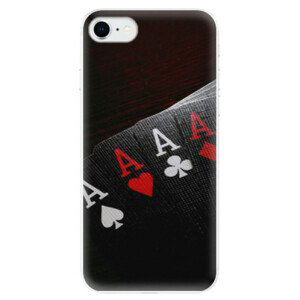 Odolné silikonové pouzdro iSaprio - Poker - iPhone SE 2020
