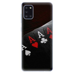 Odolné silikonové pouzdro iSaprio - Poker - Samsung Galaxy A31