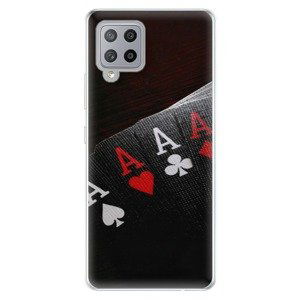 Odolné silikonové pouzdro iSaprio - Poker - Samsung Galaxy A42