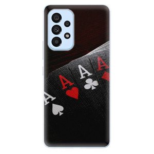 Odolné silikonové pouzdro iSaprio - Poker - Samsung Galaxy A53 5G