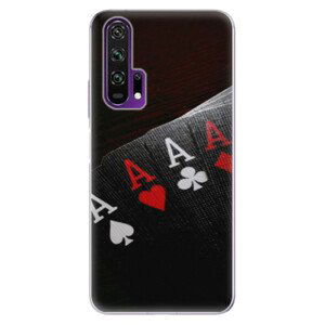 Odolné silikonové pouzdro iSaprio - Poker - Honor 20 Pro