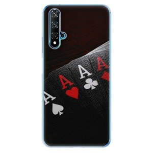Odolné silikonové pouzdro iSaprio - Poker - Huawei Nova 5T