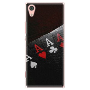 Plastové pouzdro iSaprio - Poker - Sony Xperia XA1