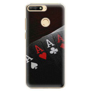 Plastové pouzdro iSaprio - Poker - Huawei Y6 Prime 2018