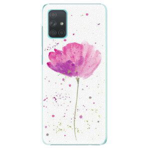 Plastové pouzdro iSaprio - Poppies - Samsung Galaxy A71