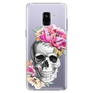 Plastové pouzdro iSaprio - Pretty Skull - Samsung Galaxy A8+