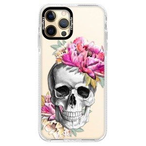 Silikonové pouzdro Bumper iSaprio - Pretty Skull - iPhone 12 Pro Max