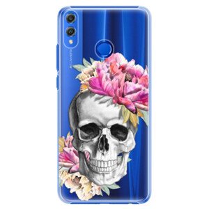 Plastové pouzdro iSaprio - Pretty Skull - Huawei Honor 8X