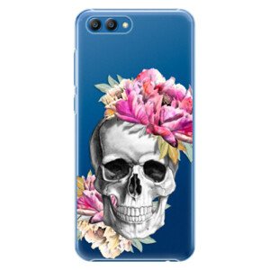 Plastové pouzdro iSaprio - Pretty Skull - Huawei Honor View 10