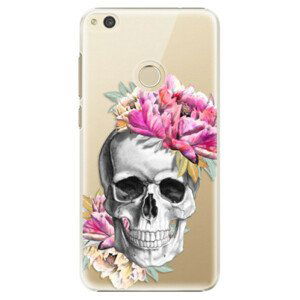 Plastové pouzdro iSaprio - Pretty Skull - Huawei P8 Lite 2017