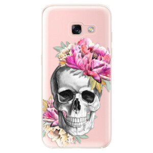 Odolné silikonové pouzdro iSaprio - Pretty Skull - Samsung Galaxy A3 2017