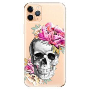 Odolné silikonové pouzdro iSaprio - Pretty Skull - iPhone 11 Pro Max