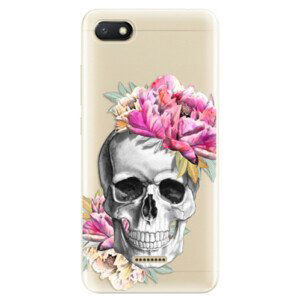 Odolné silikonové pouzdro iSaprio - Pretty Skull - Xiaomi Redmi 6A