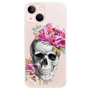 Odolné silikonové pouzdro iSaprio - Pretty Skull - iPhone 13 mini