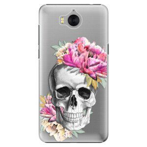 Plastové pouzdro iSaprio - Pretty Skull - Huawei Y5 2017 / Y6 2017