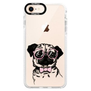 Silikonové pouzdro Bumper iSaprio - The Pug - iPhone 8