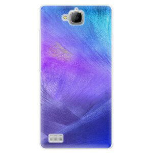 Plastové pouzdro iSaprio - Purple Feathers - Huawei Honor 3C