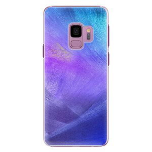 Plastové pouzdro iSaprio - Purple Feathers - Samsung Galaxy S9