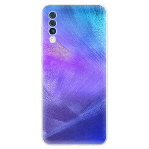 Odolné silikonové pouzdro iSaprio - Purple Feathers - Samsung Galaxy A50