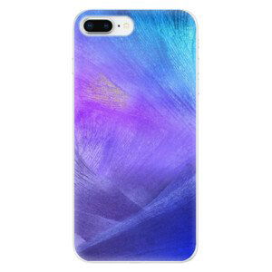 Odolné silikonové pouzdro iSaprio - Purple Feathers - iPhone 8 Plus