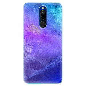 Odolné silikonové pouzdro iSaprio - Purple Feathers - Xiaomi Redmi 8