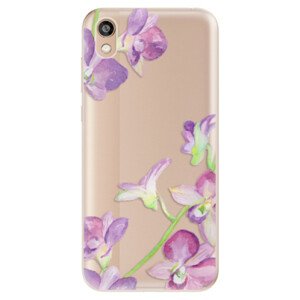 Odolné silikonové pouzdro iSaprio - Purple Orchid - Huawei Honor 8S