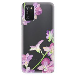 Odolné silikonové pouzdro iSaprio - Purple Orchid - Samsung Galaxy A03s