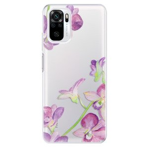 Odolné silikonové pouzdro iSaprio - Purple Orchid - Xiaomi Redmi Note 10 / Note 10S