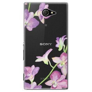 Plastové pouzdro iSaprio - Purple Orchid - Sony Xperia M2