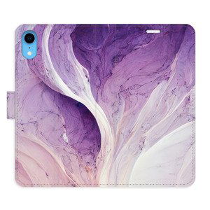 Flipové pouzdro iSaprio - Purple Paint - iPhone XR