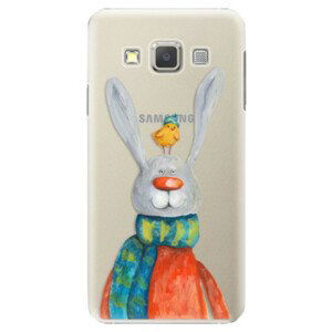 Plastové pouzdro iSaprio - Rabbit And Bird - Samsung Galaxy A7