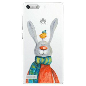 Plastové pouzdro iSaprio - Rabbit And Bird - Huawei Ascend G6
