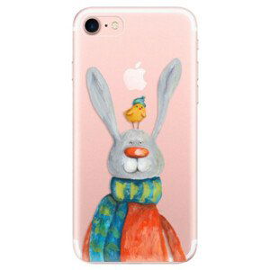 Odolné silikonové pouzdro iSaprio - Rabbit And Bird - iPhone 7