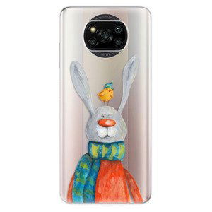 Odolné silikonové pouzdro iSaprio - Rabbit And Bird - Xiaomi Poco X3 Pro / X3 NFC